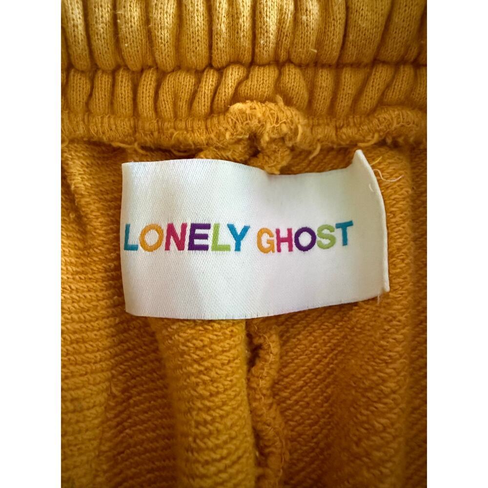 Lonely Ghost Elementary Rainbow Lounge Women’s Medium Yellow Graphic Shorts - Picture 6 of 7